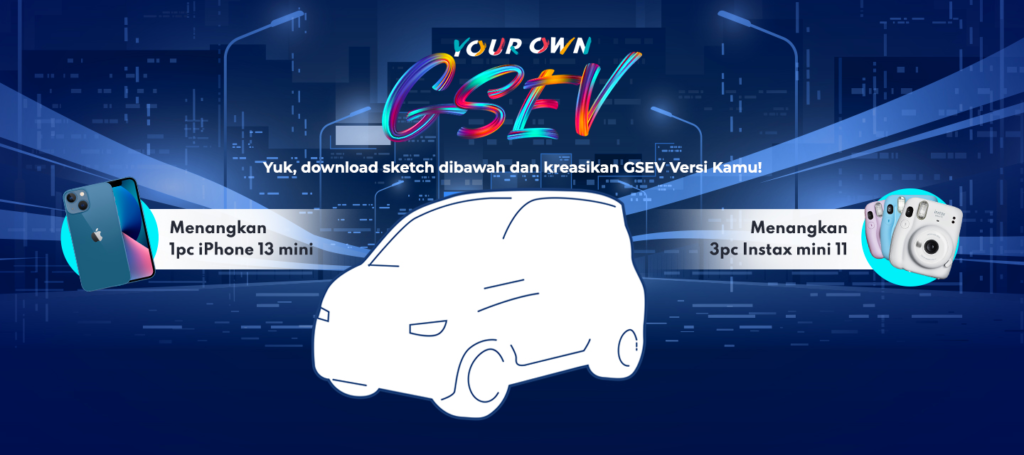 Wuling Ajak Anda Mendesain Kreatif Wuling GSEV! Wuling Ajak Anda Mendesain Kreatif Wuling GSEV!